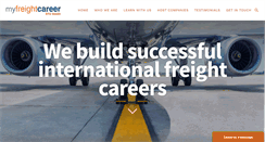 Desktop Screenshot of myfreightcareer.com.au